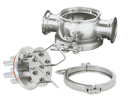 Magnetic filter round hygienic Magnetic filters - hygienic - manual