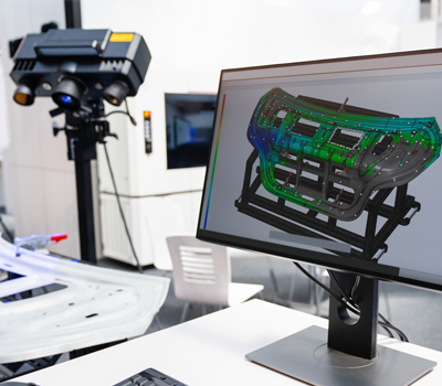 Optischer 3D-Scanner - Service blok - DE